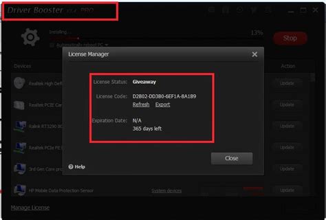 Driver booster 9.3 serial key